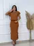 Conjunto Feminino Blusa Cropped e Saia - loja online