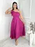 Vendedor IndicadoVestido midi luxo lisa duna linho com laço um ombro - loja online