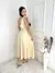 Vendedor IndicadoVestido midi luxo lisa duna linho com laço um ombro - MAG