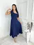 Vendedor IndicadoVestido midi luxo lisa duna linho com laço um ombro - loja online