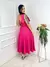Vendedor IndicadoVestido midi luxo lisa duna linho com laço um ombro - comprar online