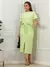 Vendedor Indicado conjunto cropped alongado despojado feminino + saia midi com fenda frontal moletinho para trabalho ou passeio