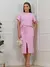 Vendedor Indicado conjunto cropped alongado despojado feminino + saia midi com fenda frontal moletinho para trabalho ou passeio na internet
