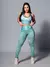 Conjunto Fitness Confortável Moda Academia Top Diferenciado Forrado Zero Transparência - comprar online