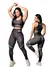 Conjunto Fitness Confortável Moda Academia Top Diferenciado Forrado Zero Transparência