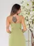 vestido midi de alfaiataria de alcinha na internet