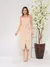 vestido midi de alfaiataria de alcinha - MAG