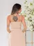 vestido midi de alfaiataria de alcinha - comprar online