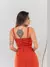 vestido midi de alfaiataria de alcinha - MAG