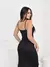 Vestido Curto Com Argola e Fenda - comprar online