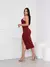 Vestido Curto Com Argola e Fenda - comprar online