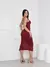 Vestido Curto Com Argola e Fenda na internet