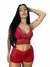 Imagem do babydoll mila feminino com detalhes em renda linha noite pijama curto roupa de dormir