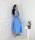 Vendedor IndicadoVestido midi luxo lisa duna linho com laço um ombro - comprar online