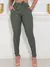 Calça Feminina Social Com Lycra Clochard Laço Amarra Slim Fit - comprar online