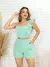 Conjunto strass babado - MAG