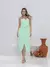 vestido midi de alfaiataria de alcinha - MAG
