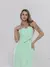 vestido midi de alfaiataria de alcinha