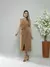 vestido midi de alfaiataria de alcinha - comprar online