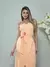 vestido midi de alfaiataria de alcinha - comprar online