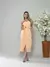 Imagem do vestido midi de alfaiataria de alcinha