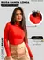 Blusa Básica Manga Longa Casual de Frio Feminina - comprar online