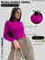 Blusa Básica Manga Longa Casual de Frio Feminina - loja online