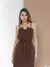Imagem do vestido midi de alfaiataria de alcinha