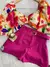 Short feminino alfaiataria com cinto e com bolso - loja online