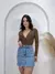 Body Feminino Manga Longa Bojo Frente Transpassada Marquezine na internet