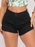 Stillger Moda Jeans Short Jeans Feminino Cintura Alta Shorts Com Elastano Barra Desfiada Levanta Bumbum Premium - loja online