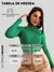 Blusa Básica Manga Longa Casual de Frio Feminina