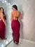 Vestido Moda Gringa Vestido Alça fina Vestido Amarração