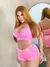 babydoll mila feminino com detalhes em renda linha noite pijama curto roupa de dormir