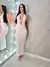 Vestido Moda Gringa Vestido Alça fina Vestido Amarração
