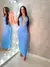 Vestido Moda Gringa Vestido Alça fina Vestido Amarração - MAG
