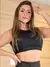Cropped Esportivo Dry Fit Feminino Running Sem Bojo - MAG