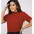 BLUSA GOLA ALTA FEMININA 100% ALGODÃO MANGA CURTA - MAG