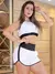 Cropped Esportivo Dry Fit Feminino Running Sem Bojo - comprar online