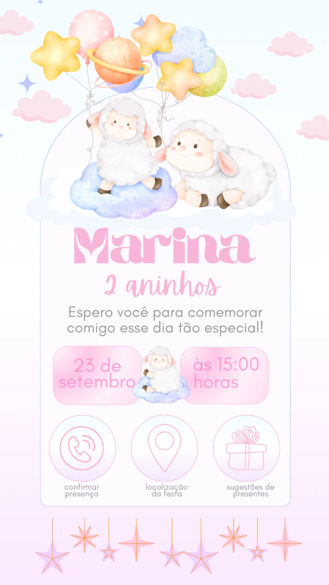 Convite de Aniversário Interativo Fazendinha - comprar online