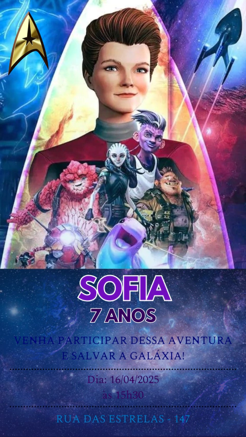 Convite de Aniversário Guardiões da Galáxia - comprar online