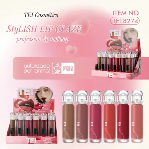 Labial lip glaze