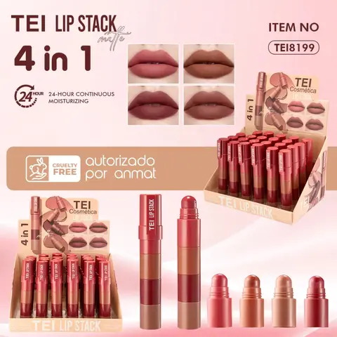 Labial en barra 4 en 1- TEI
