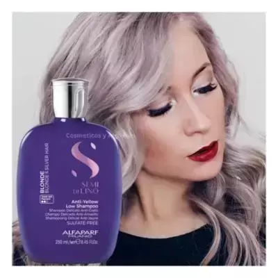 Shampoo Anti-Amarillo Di Lino Blonde de Alfaparf Milano