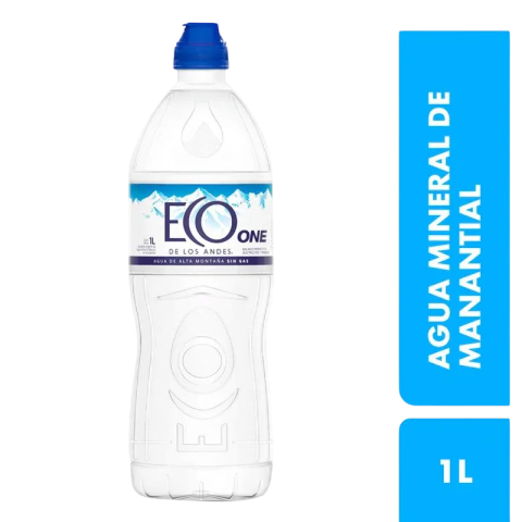 AGUA ECO SIN GAS 1L