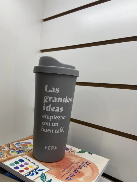 Vaso de Cafe, gris