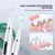 Limpador de dentes elétrico,remove tártaro raspador dental - comprar online