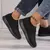Tênis feminino de cor sólida malha tecido - comprar online