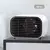 Baixo ruído desktop aquecedor elétrico, baixo ruído mini casa, aquecimento rápido, temperatura constante, grande angular de abastecimento quente, 600W na internet