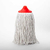 REFIL MOP UMIDO PONTA CORTADA ALGODAO C/ROSCA VERMELHO 190G - CLN 0004